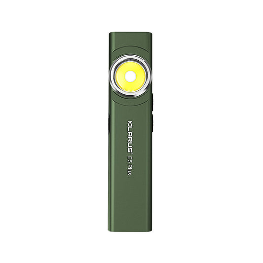 KLARUS E5 Plus Ultra Slim Dual-Switch Triple Lights Magnetische EDC-Taschenlampe