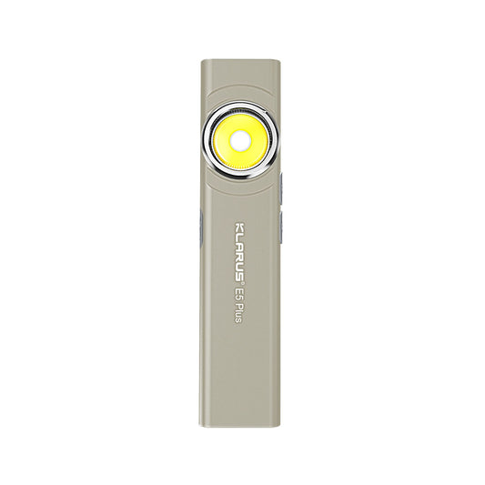 KLARUS E5 Plus Ultra Slim Dual-Switch Triple Lights Magnetic EDC Flashlight