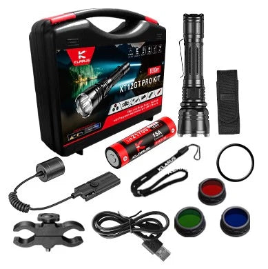 KLARUS XT12GT PRO 1600ルーメン プロフェッショナル懐中電灯 LEDフラッシュライト