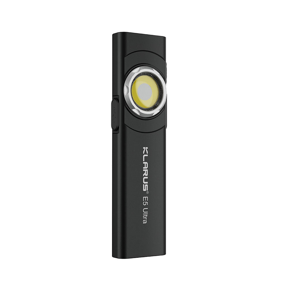 Premium EDC flashlight featuring slim profile and three-beam technology