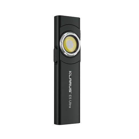 Premium EDC flashlight featuring slim profile and three-beam technology