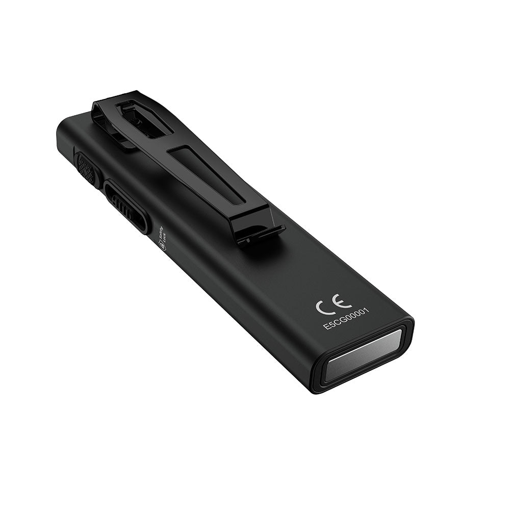 Flagship EDC flashlight with ultra-thin body and multiple light sources