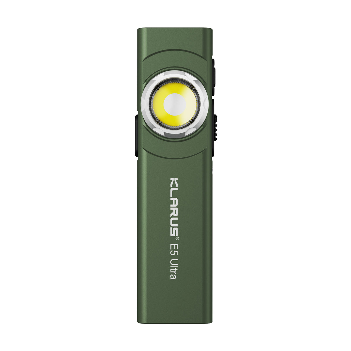 klarus E5 Ultra Pocket Flashlight: 850 Lumens EDC Flash Light Ultra-Thin, USB Rechargeable with Magnetic Tail & Clip, Bright Small Light for Hiking Camping