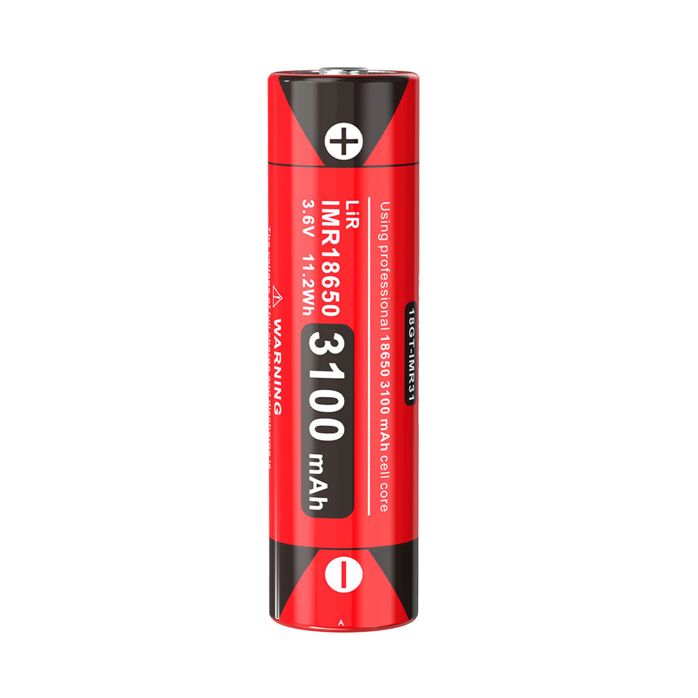 KLARUS 18GT-IMR31 High Quality Rechargeable 3100mAh Lithium Battery