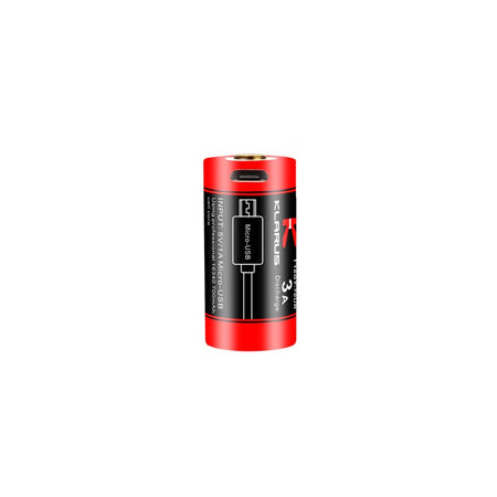 USB Rechargeable 16340 Battery