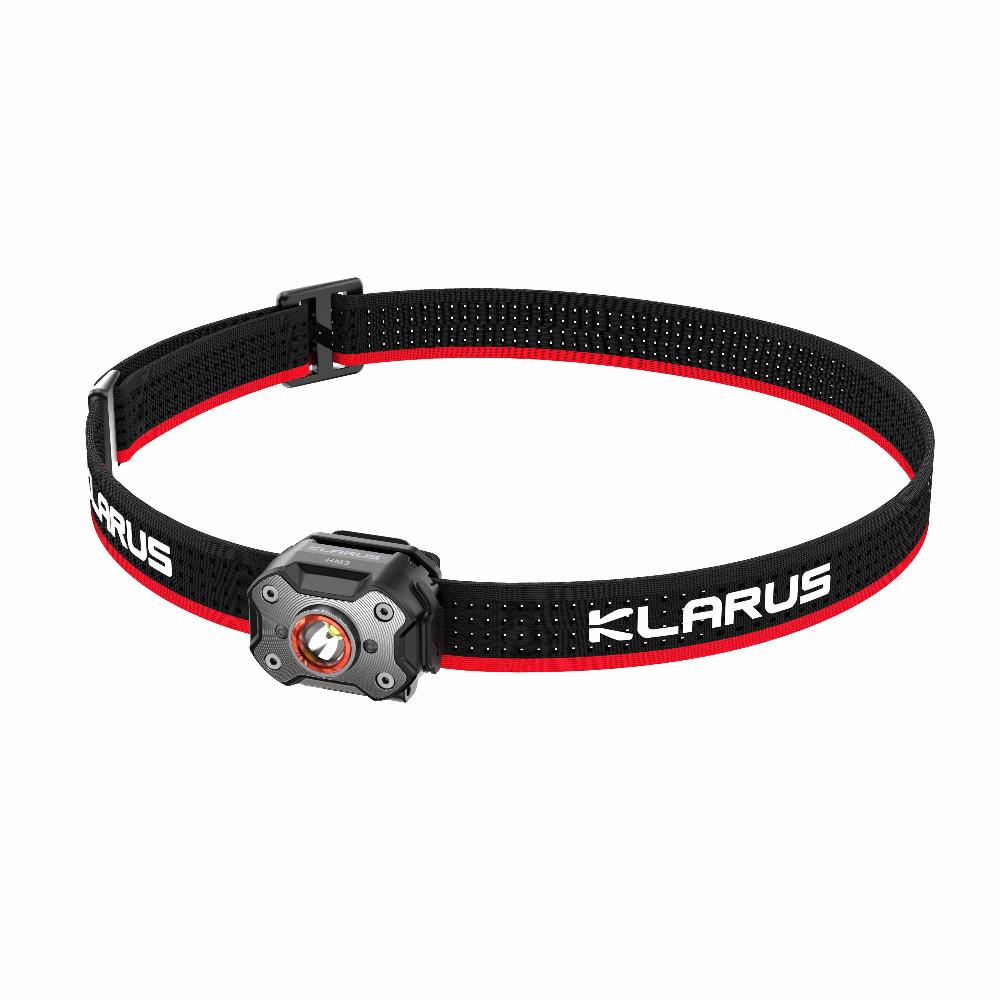 Klarus HM3 Headlamp with adjustable strap for comfort