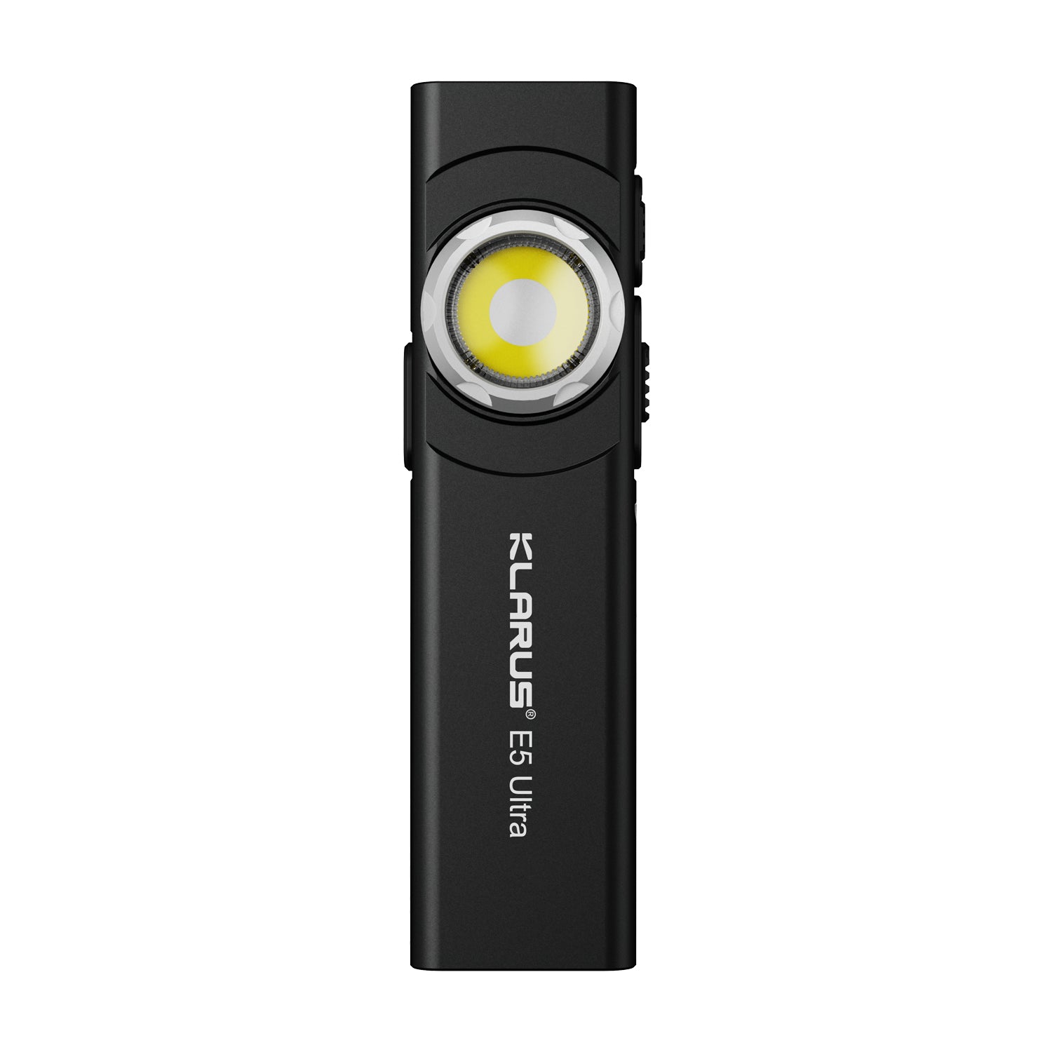 klarus E5 Ultra Pocket Flashlight: 850 Lumens EDC Flash Light Ultra-Thin, USB Rechargeable with Magnetic Tail & Clip, Bright Small Light for Hiking Camping