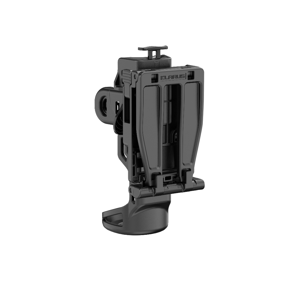 Flashlight holster with locking mechanism