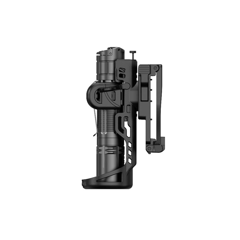 Tactical holster for flashlights