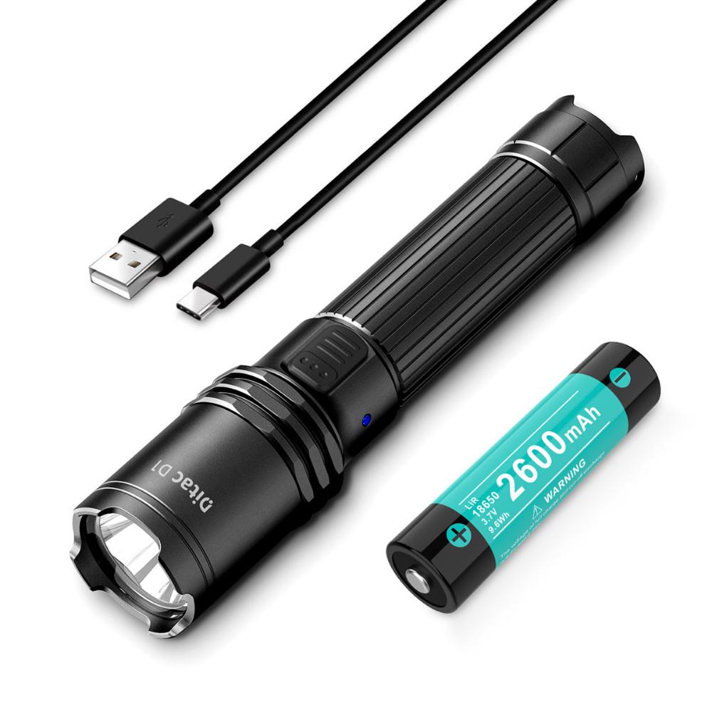 KLARUS D1 Rechargeable Flashlight 1000 Lumens Small EDC Flashlight KLARUS D1 Rechargeable Flashlight 1000 Lumens Small EDC Flashlight