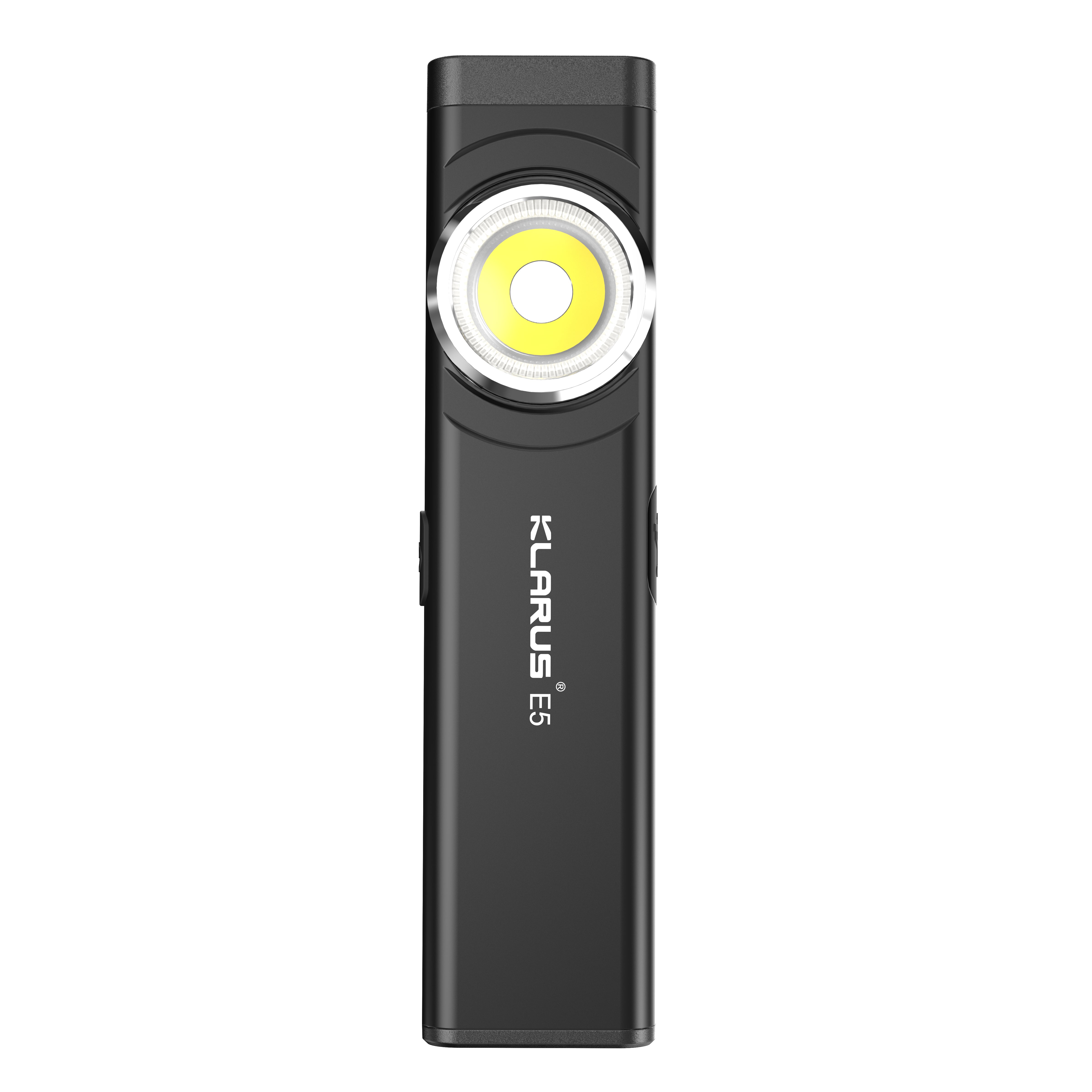 KLARUS E5-V1 Compact Dual Light 470 Lumens EDC Magnetic Flashlight