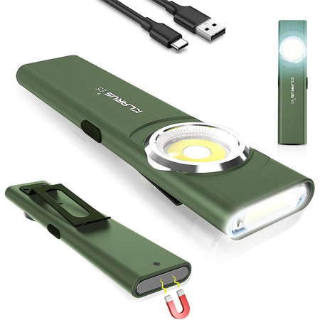 Klarus E5 Pocket Flashlight, Rechargeable Flashlight