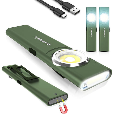 Klarus E5 Pocket Flashlight Rechargeable Flashlight Super Slim