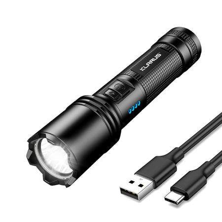 1000 lumens output high quality waterproof flashlight