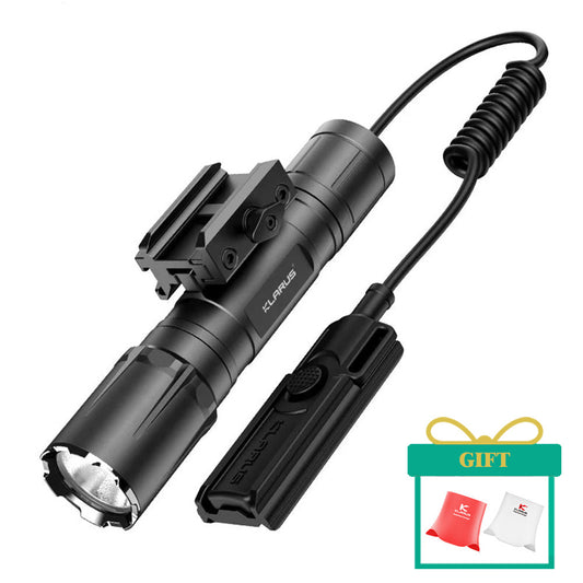 KLARUS GL4 3300lm Schnell abnehmbare Schienenleuchte Professionelle Taschenlampe