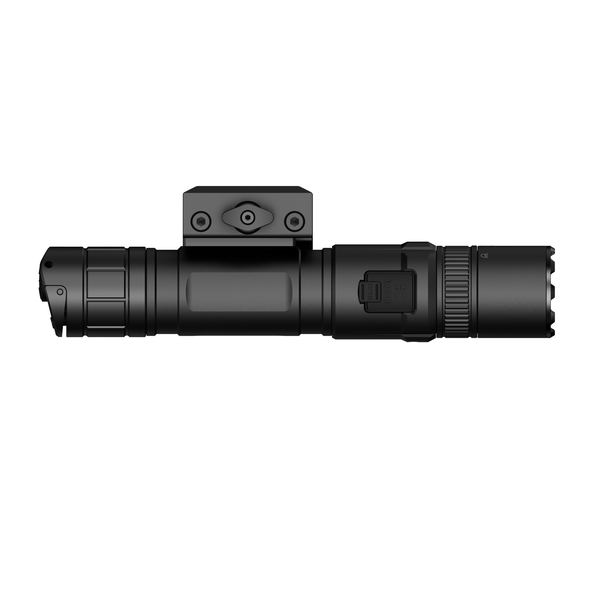 KLARUS GL6 Compact Rail-Mounted Light 1600 Lumens Professional Flashlight With Green Laser