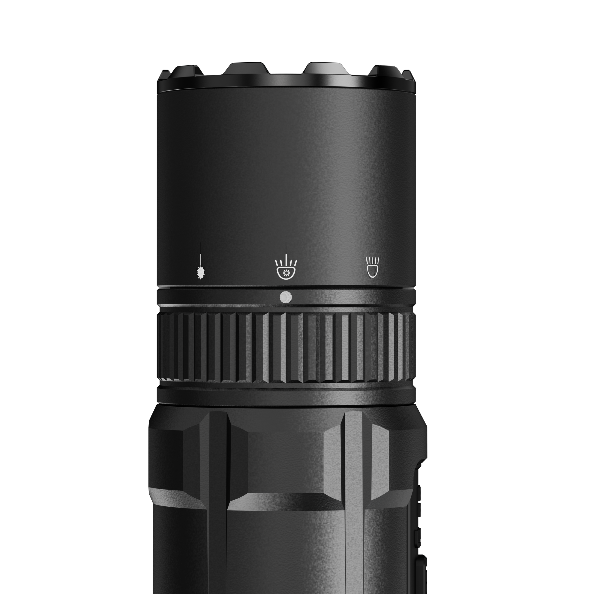 KLARUS GL6 Compact Rail-Mounted Light 1600 Lumens Professional Flashlight With Green Laser