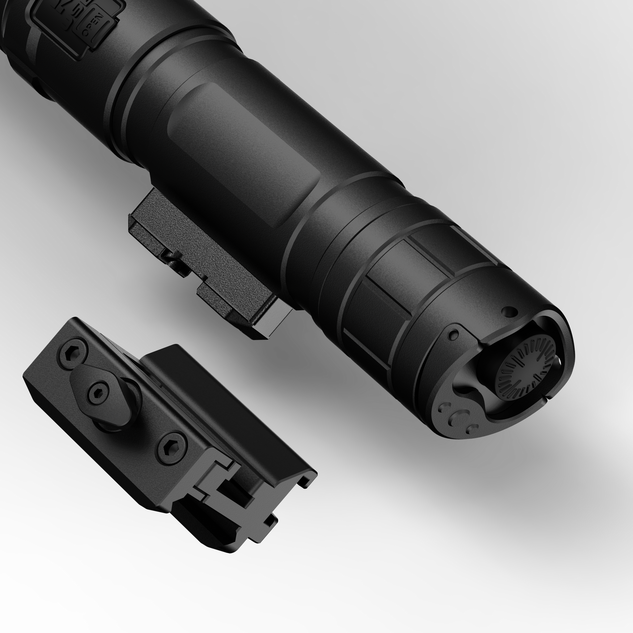 KLARUS GL6 Compact Rail-Mounted Light 1600 Lumens Professional Flashlight With Green Laser