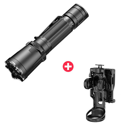 Klarus XT11GT PRO-V3 Ultimate Control 3300 Lumens 4000mAh Dual-switch Professional Flashlight