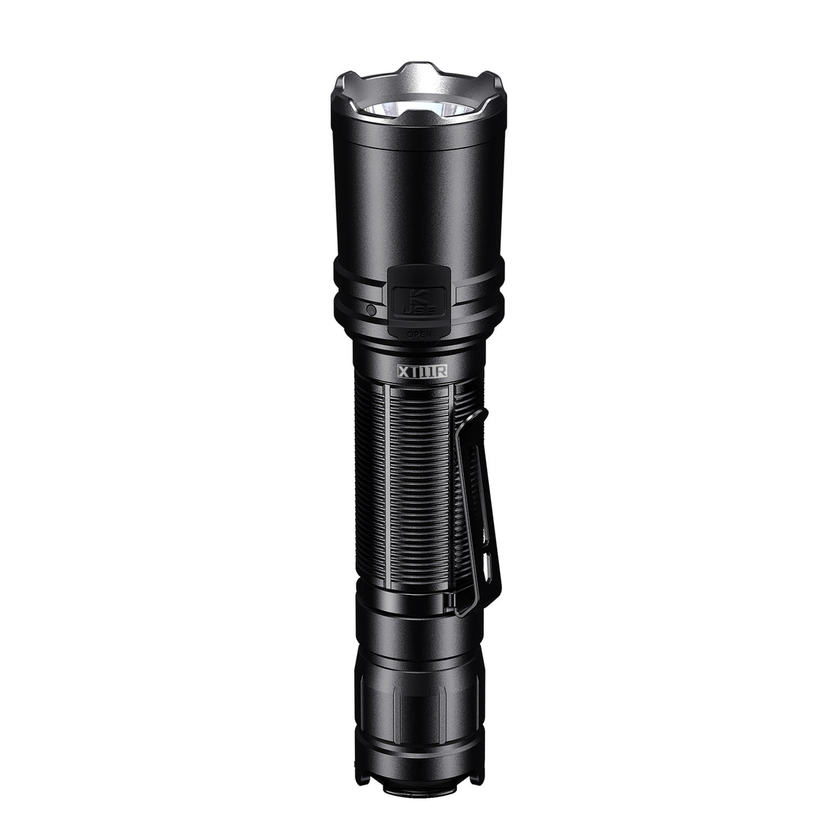 Klarus XT11R 1300 Lumens LED Tactical Flashlight – Rechargeable, High-Performance, and Durable – KLARUS