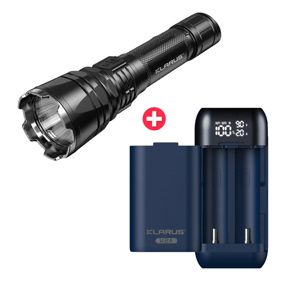 KLARUS XT12GT PRO 1600ルーメン プロフェッショナル懐中電灯 LEDフラッシュライト