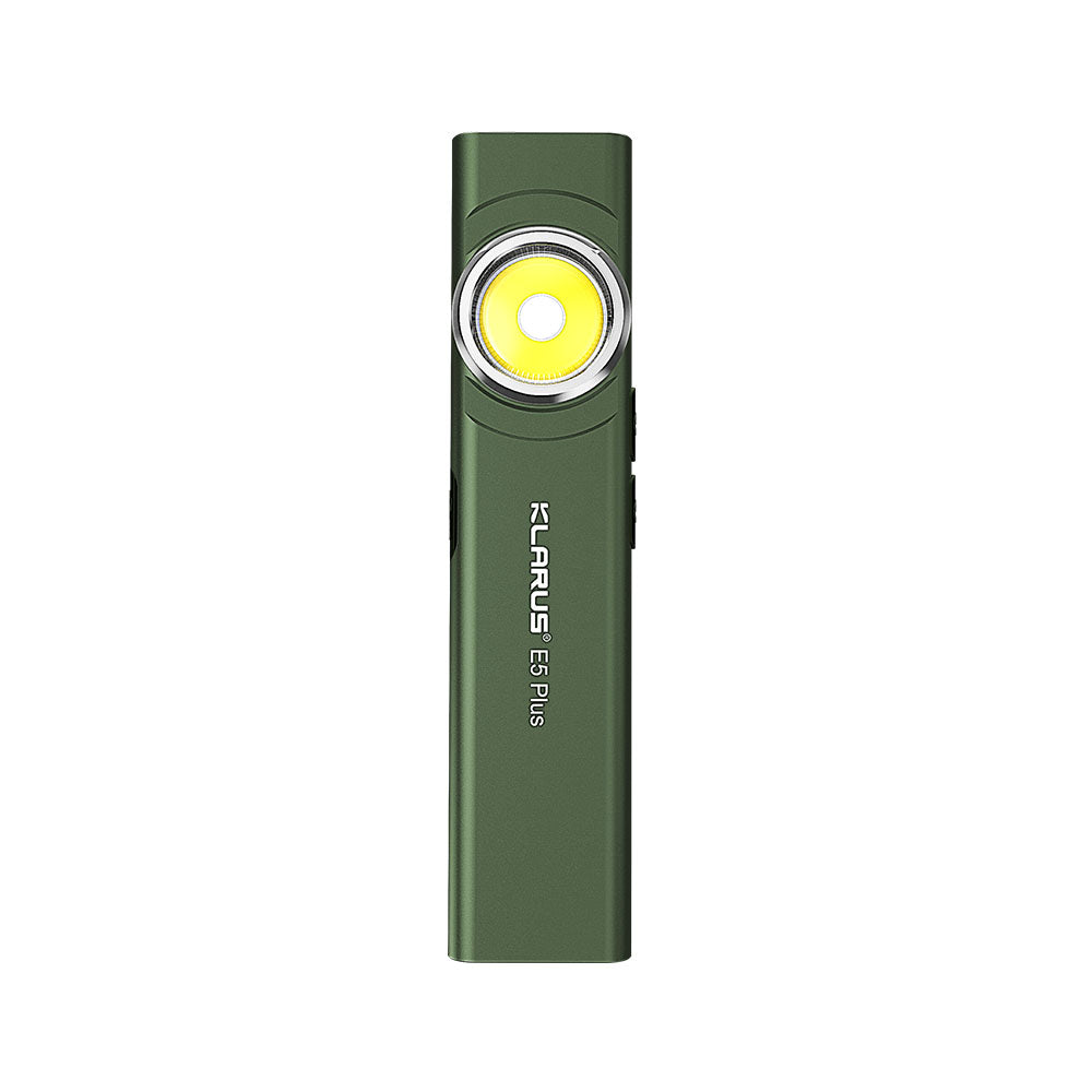 KLARUS E5 Plus Ultra Slim Dual-Switch Triple Lights Magnetic EDC Flashlight
