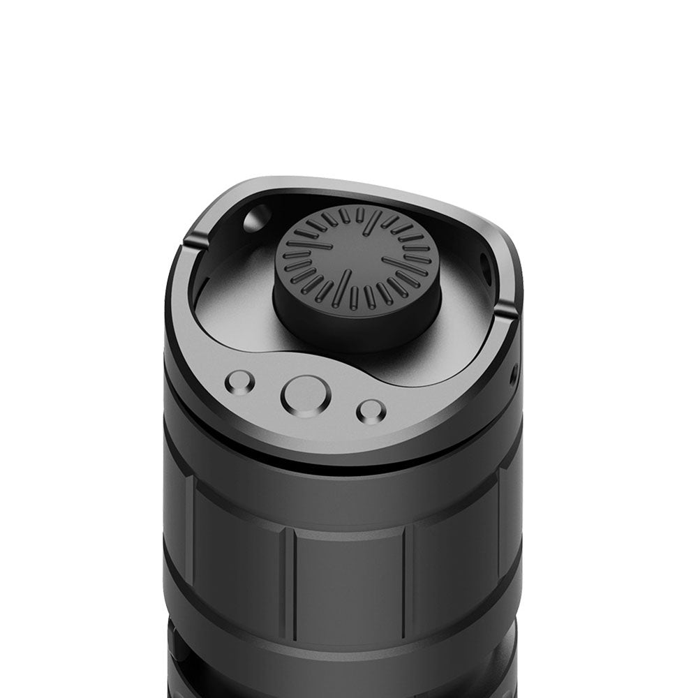 KLARUS XT21X PRO tactical flashlight tail switch