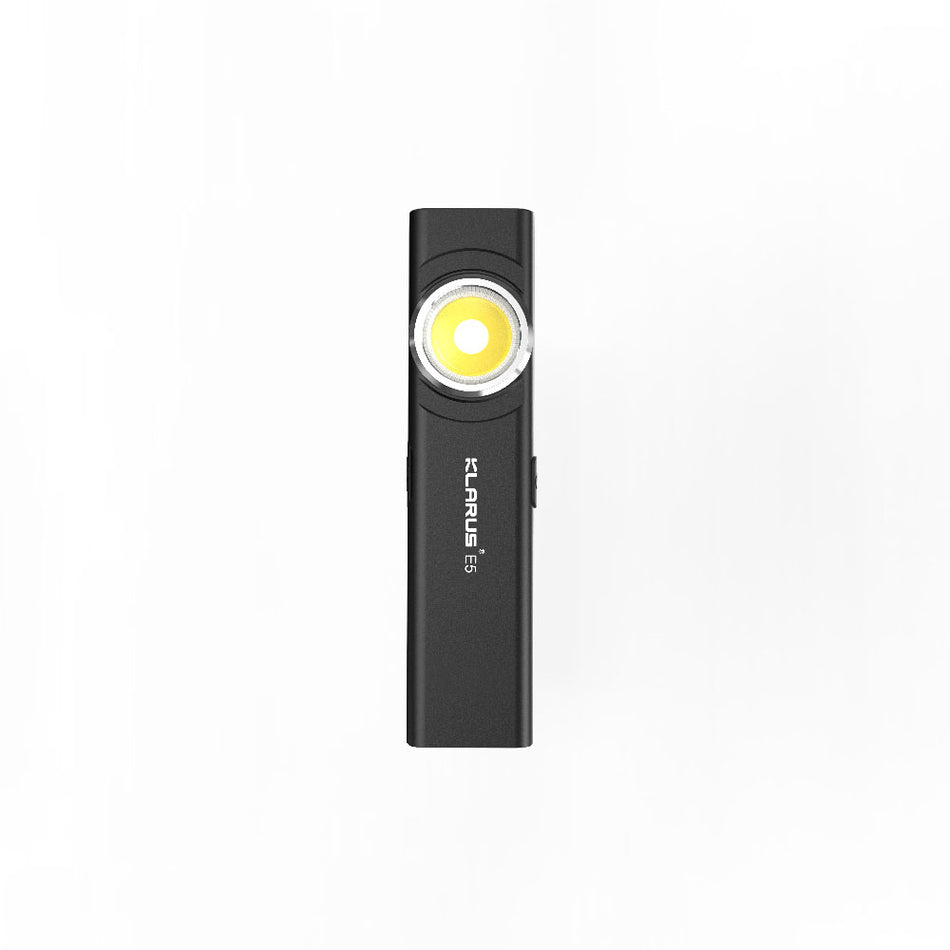 KLARUS E5 Compact Dual Light EDC Magnetic Flashlight