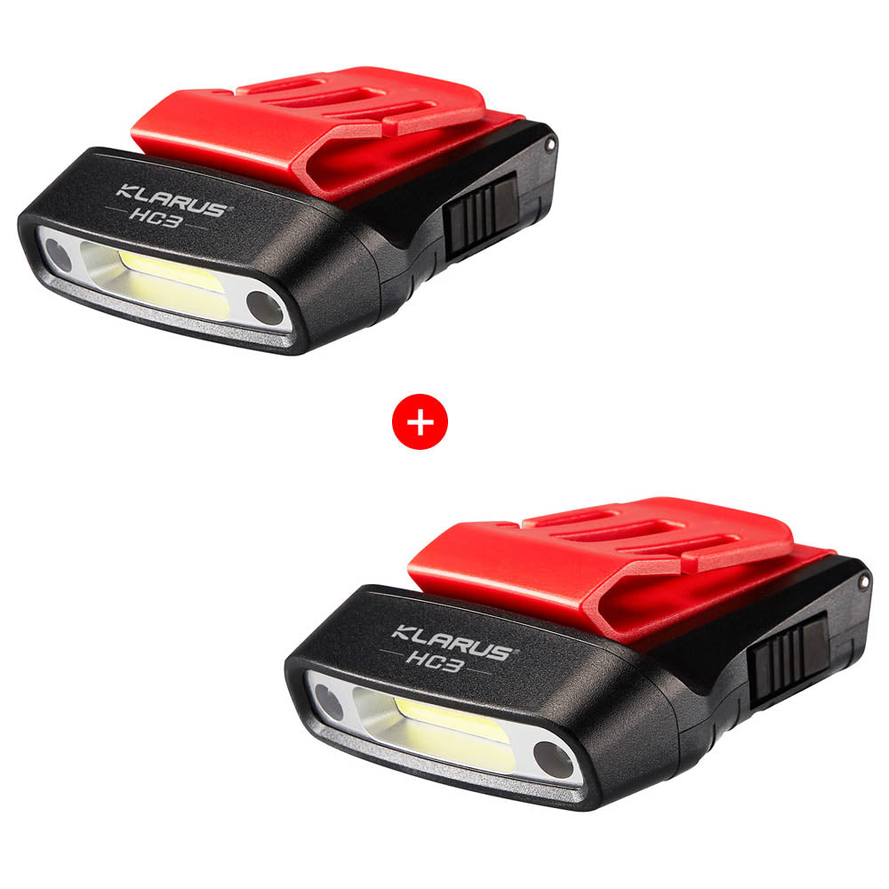 KLARUS HC3 Lightweight High Performance 100 Lumens Rechargeable Headlamp