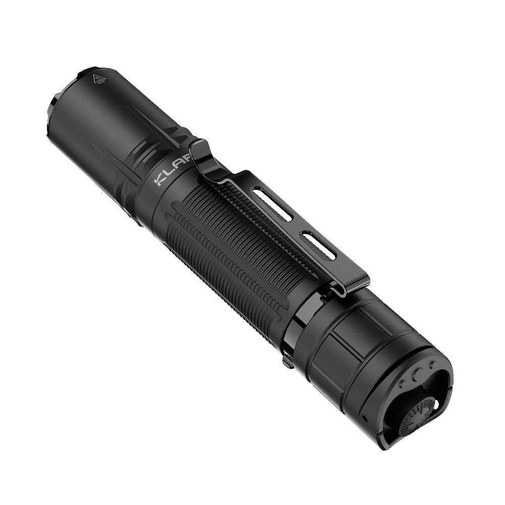 Rechargeable flashlight with durable body