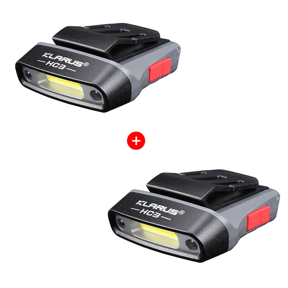 KLARUS HC3 Lightweight High Performance 100 Lumens Rechargeable Headlamp