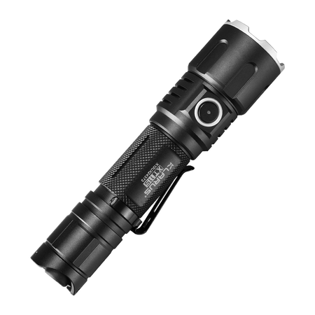 IPX8 waterproof rating tactical flashlight