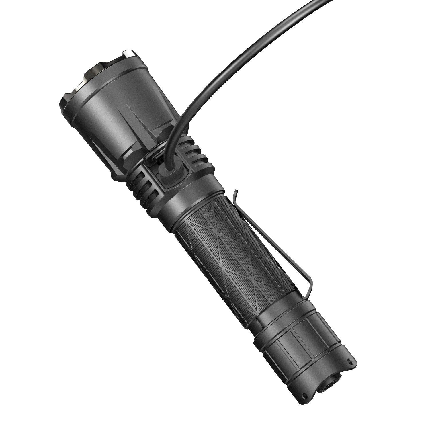 rechargeable 4400lumen tactical flashlight